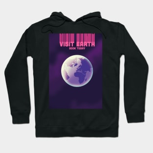 Visit Earth Space Art Hoodie